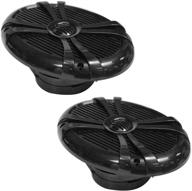 seismic audio sa ms69b waterproof speakers logo