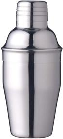 img 4 attached to 🍸 Delidge Cocktail Mini Martini Shaker - Stainless Steel Wine Mixer with Strainer and Lid Top, Single Serve Martini (11.8oz / 350ml)