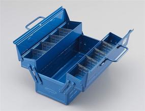 img 1 attached to 🧰 Toyo ST Tool Box ST-350-B: Efficient Storage Solution with 2 Cantilever Trays
