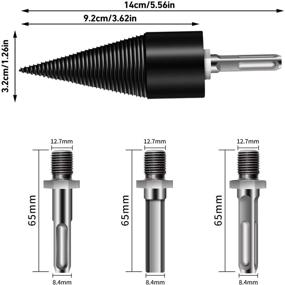 img 3 attached to 🪵 Efficient Firewood Splitter: Convenient Removable Hex Stick for Home Use