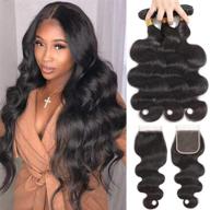 brazilian bundles closure unprocessed closure logo