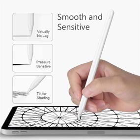 img 1 attached to 🖊️ MJKOR Tips Replacement: Enhancing Apple Pencil Performance, Pen Nibs for iPad Pro (4 Pack)