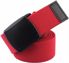 img 1 attached to Moonsix Elastic Outdoor Military Tactical Men's Accessories for Belts