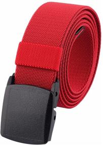 img 4 attached to Moonsix Elastic Outdoor Military Tactical Men's Accessories for Belts