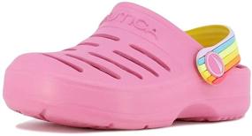 img 4 attached to Nautica Kids River Toddler Clogs Boys' Shoes for Outdoor