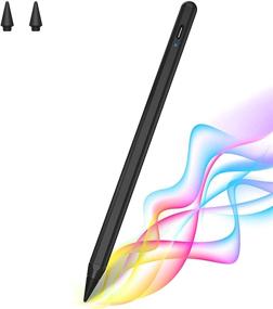 img 4 attached to 🖊️ MATEPROX Stylus Pen for iPad: Palm Rejection, Precise Writing & Drawing, Compatible with iPad Pro 11/12.9", iPad 6th/7th Gen, iPad Mini 5th Gen, iPad Air 3rd Gen (Black)