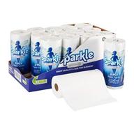 georgia-pacific sparkle 2-ply perforated roll paper towels – 15 rolls, 85 sheets each, white (2717714) logo