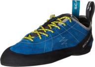 🧗 scarpa men's helix lace climbing shoes for traditional and sport climbing logo