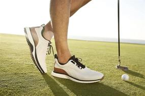 img 1 attached to 🏌️ Johnston & Murphy Men's XC4 H1-Luxe Hybrid Golf Shoes: Waterproof Leather, Lightweight, Memory-Foam Cushioning - The Perfect Blend of Style and Performance