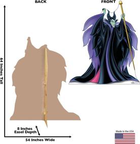 img 3 attached to 🦇 Disney Villains Maleficent Life Size Cardboard Cutout Standup - Advanced Graphics