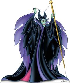 img 4 attached to 🦇 Disney Villains Maleficent Life Size Cardboard Cutout Standup - Advanced Graphics