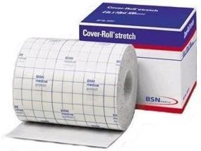 img 1 attached to 🩹 Cover-Roll Stretch 2" x 10 Yards Non-Woven Adhesive Bandage - 12 Pack: Secure and Versatile Wound Care Solution