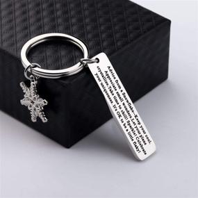 img 1 attached to ❄️ Gzrlyf Snowflake Keychain: Inspiring Advice and Motivation in Gifts