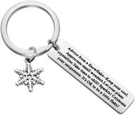 ❄️ gzrlyf snowflake keychain: inspiring advice and motivation in gifts logo