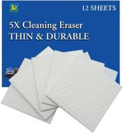 🧽 revolutionary foamworld magic cleaning pads: thin, disposable erasers for flexible cleaning - 12 sheets logo