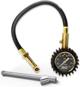 img 4 attached to 🔧 Accurate and Reliable JACO EliteProPlus Tire Pressure Gauge - 160 PSI with Dually Air Chuck