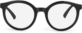 img 4 attached to 👓 Blue Light Blocking Glasses - Stylish Computer Gaming Eyewear for Women, Men, and Teens - Anti-Eyestrain Blue Blocker Glasses