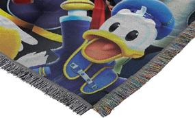 img 3 attached to 🔑 Disney's Kingdom Hearts 'Ready for the Road' Tapestry Throw Blanket - 48" x 60" Multi Color