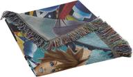 🔑 disney's kingdom hearts 'ready for the road' tapestry throw blanket - 48" x 60" multi color logo