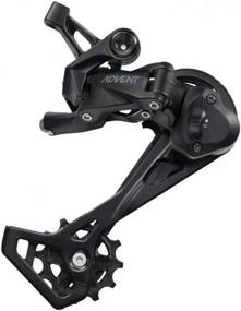 img 2 attached to 🚲 Microshift Advent 9 Speed Rear Derailleur - Long Cage, Black, with Clutch