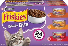 img 4 attached to Purina Friskies Meaty Adult Variety