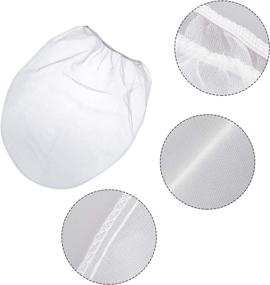 img 1 attached to 🎨 High-quality Fine Mesh Paint Strainer Bags - 10 Pack, 5 Gallon Bucket Size