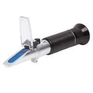 brix refractometer with atc: essential hydrometer for wine making & homebrew kit (0-32% brix) logo