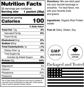 img 3 attached to Органический изолят горохового протеина Source Premium - 100% вегетарианский и органический - Без аромата (4 фунта): Полноценное растительное протеиновое дополнение