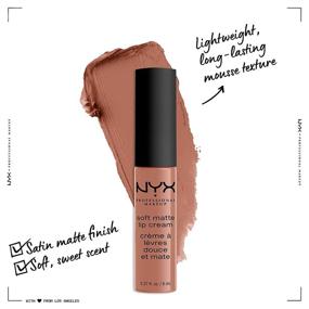 img 3 attached to 💄 NYX PROFESSIONAL MAKEUP Soft Matte Lip Cream, Lightweight Liquid Lipstick in Abu Dhabi (Deep Rose-Beige) for Enhanced SEO
