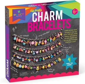 img 4 attached to 📿 Craft Tastic Bracelets Customizable Sticker Charms: Create Your Own Unique Charm Bracelets!