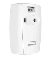 🌬️ rubbermaid commercial fg4870056 microburst duet fragrance aerosol odor control air care system, dispenser, white/white logo