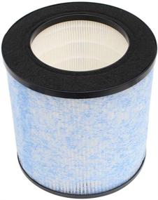 img 3 attached to 🌬️ Kokofit Air Purifier Replacement Filter: True HEPA & Activated Carbon Filters for Allergies, Pets, Smoke, Dust - Large Room