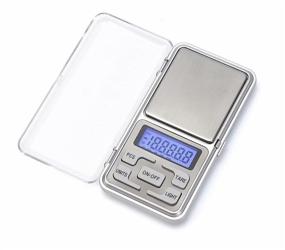 img 4 attached to WOWOHE Portable Digital Pocket Food Scale - 500g Capacity for Kitchen, Small Mini Cooking Scale - Ideal for Lab, Gram Measuring Scale