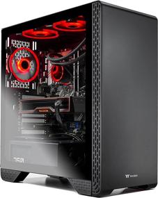 img 3 attached to 🎮 Skytech Siege 3.0 Gaming Desktop PC - Intel i9-10900K, AMD 6800XT, 1TB NVMe, 16GB DDR4, 750W PSU, 360mm AIO, AC Wi-Fi, Windows 10 Home 64-bit