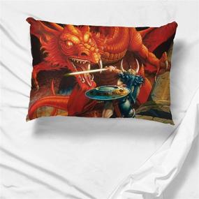 img 1 attached to Dungeons Dragons Single Reversible Pillowcase