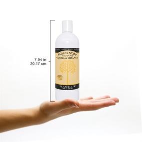 img 1 attached to 🍊 16oz Refill of Plantlife Vanilla Orange Hand & Body Foam Soap