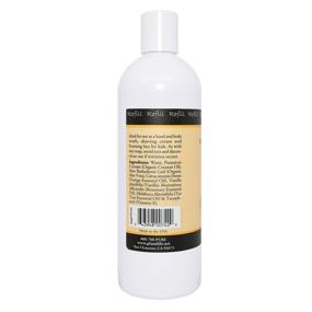 img 3 attached to 🍊 16oz Refill of Plantlife Vanilla Orange Hand & Body Foam Soap