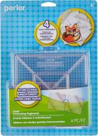 🧑 kids crafts made easy with perler beads large square pegboards - set of 4 logo
