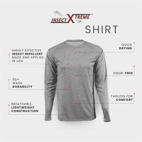 img 3 attached to Insect Repelling Outdoor 👕 Shirt - Insect Xtreme Performance Technology