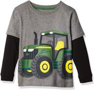 john deere toddler t shirt chambray logo