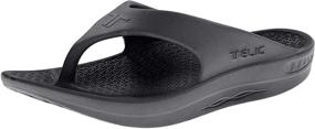 img 1 attached to 👣 Telic Energy Flip Flop - Comfort Sandals for Men and Women, ML (Women's Size 10/Men's Size 9)