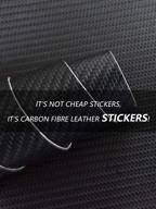 stickers accord protector carbon leather interior accessories logo