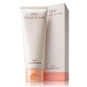 img 3 attached to DHC Facial Scrub - Gentle Exfoliating Creamy Microbead-Free Cleanser - For Smooth, Hydrated, & Clearer-Looking Complexion - Ideal for All Skin Types - 3.5 oz. Net wt.