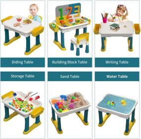 img 2 attached to 🧒 Burgkidz Multi-Activity Kids Table