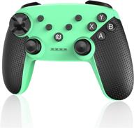 enhance your gaming experience with the newliton 🎮 wireless controller for nintendo switch/switch lite - neon green logo