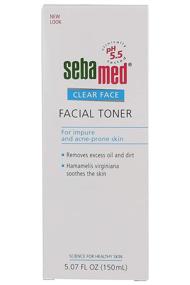 img 2 attached to Sebamed Clear Face Deep Cleansing Toner - Ideal 🧴 for Acne-Prone and Oily Skin - 5.07 fl. oz. (150mL)
