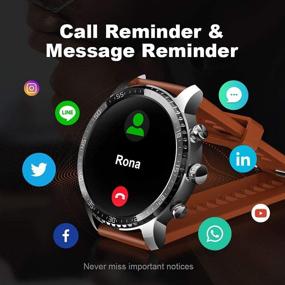 img 2 attached to Tinwoo Wireless Bluetooth Smartwatch Waterproof