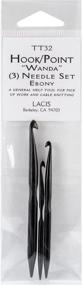 img 1 attached to Lacis Double Ended Crochet 3 Pack