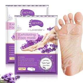 img 3 attached to 👣 Get Smooth and Soft Feet with Feet Peeling Mask - Exfoliating Foot Mask with Lavender Plant Essence - Removes Dead Skin and Calluses - 3 Pack Foot Peeling Mask for Men and Women