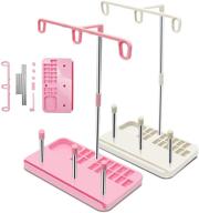 🧵 convenient thread spool holder stand for domestic embroidery and sewing machines - ideal for beginners and adults logo